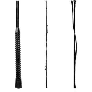 WALDHAUSEN Bič lonžovací - černý, 180 cm