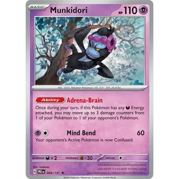 Sběratelská karetní hra Munkidori 044/131 - Prismatic Evolutions Typ karty: Holo