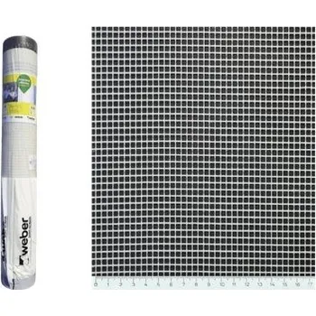 Zpevnění omítky WEBER webertherm 117 - skleněná síťovina ("perlinka") 1,1x50m - 145g/m2