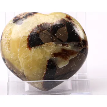 Drahý kámen Magieprirody.cz Srdce Septárie 65 x 60 mm 163 g přírodní kámen #D365