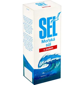 Kuchyňská sůl CZ distribuce Mořská sůl s jodem 500 g