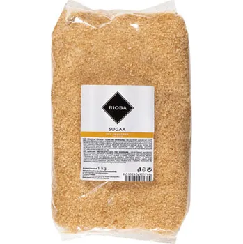 Cukr CZ distribuce RIOBA Dry Demerara Cukr třtinový 1 kg