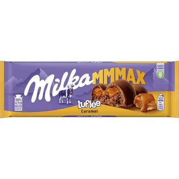 Čokoláda Výhodná cena Milka Čokoláda Luflee Caramel 250 g