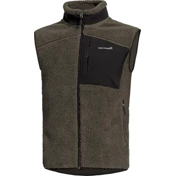 Pánská vesta Pánská vesta PENTAGON SUMMIT SHERPA FLEECE VEST K04016 BROWN GREY XL