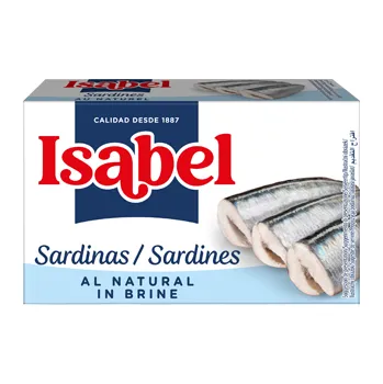 paštika a pomazánka ISABEL Sardinky ve vlastní šťávě 125 g