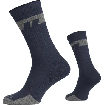 Pánské ponožky Ponožky PENTAGON ALPINE MERINO SOCKS MID EL14016 05 EL14016 NAVY BLUE 39-41