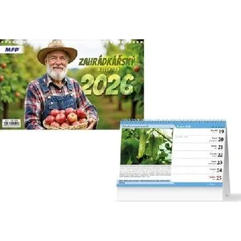 Kancelář Zahrádkářský kalendář 2026 - stolní kalendář - MFP paper