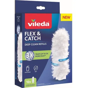 Cyklistické návleky Náhradní návleky na prachovku v sadě 10 ks Flex&Catch – Vileda ID_1820974