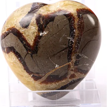 Drahý kámen Magieprirody.cz Srdce Septárie 67 x 65 mm 219 g přírodní kámen #D372