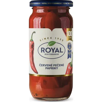 paštika a pomazánka CZ distribuce ROYAL Paprika červená pečená 500 ml