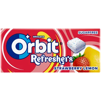 Žvýkačka CZ distribuce Orbit Refresher jahoda citrón 12 x 17,9 g
