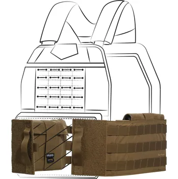Pánská fitness obuv Vesta PENTAGON COMBAT MODULAR CUMMERBUND K17094 COYOTE PER PIECE