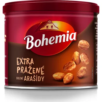 Chips CZ distribuce Bohemia Extra pražené arašídy 135 g