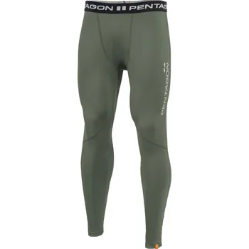 Pánské termo spodky Spodky PENTAGON APOLLO LONG PANTS K10002 CAMO GREEN L