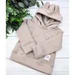 Kulišárny Mikina s kapucí přes hlavu WARM MOCCA VELIKOST: 80(9-12m)