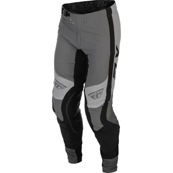 Moto kalhoty Kalhoty lite, fly racing - usa 2026 (šedá/černá, vel. 36)