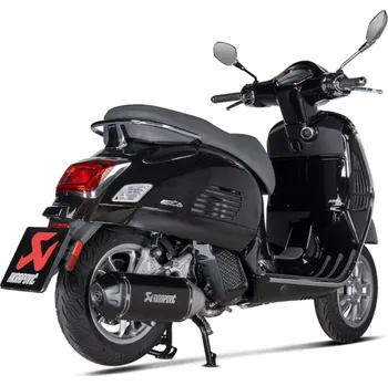 Výfuk pro motocykl Akrapovic Výfuk Akrapovič "Black Edition" Slip-On Line, GTS Super, Super Sport, Supertech 125 ccm (24-) Euro5+ AKRAPO57