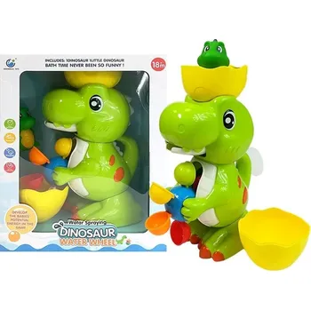 Hračka pro nejmenší Mamido Hračka do vany dinosaurus kolovrátek