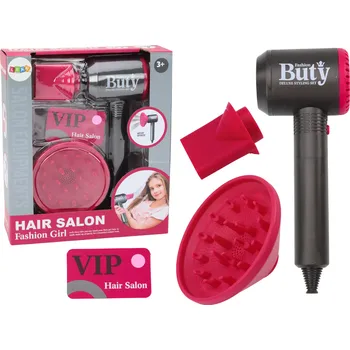 Fén Mamido Dětský hračka fén s difuzérem na styling vlasů