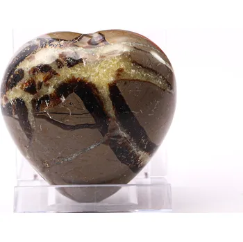 Drahý kámen Magieprirody.cz Srdce Septárie 67 x 67 mm 281 g přírodní kámen #D363