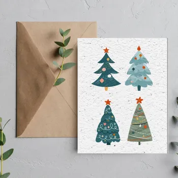 Rostoucí přání Vánoční stromky