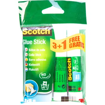 Přisada na vaření a pečení CZ distribuce Scotch Lepicí tyčinka 8g 3 + 1 ks