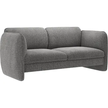 Pohovka Micadoni Tmavě šedá dvoumístná pohovka Georgia 168 cm