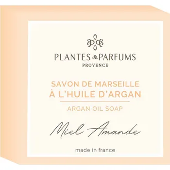 Mýdlo PLANTES & PARFUMS de Provence PLANTES ET PARFUMS Tuhé mýdlo Med - Mandle se včelím voskem 100g