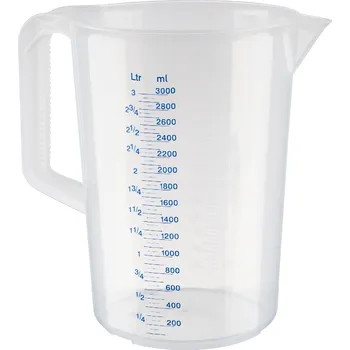 CZ distribuce METRO PROFESSIONAL Odměrka plast 3 L 1 ks