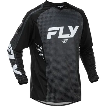 Moto dres Dres f-16, fly racing - usa 2026 (černá/bílá, vel. xl)