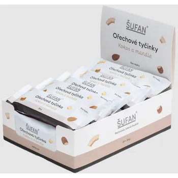 Šufan Tyčinka Kokosová s mandlemi multipack 20x33g