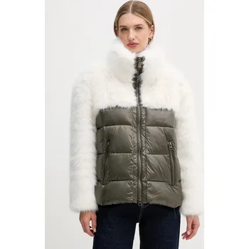 Bunda Blauer DOVE zelená barva, zimní, oversize, BLDB02104 78X, vel. M