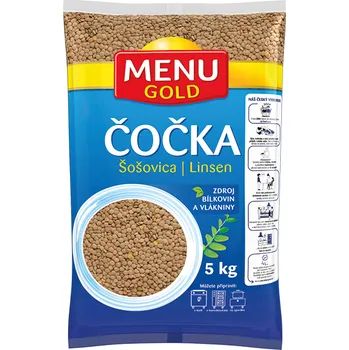 Luštěnina CZ distribuce Gold Menu Čočka velkozrnná 5 kg