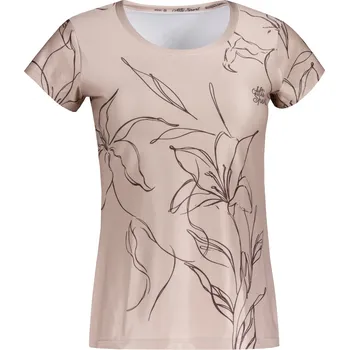 Dámské tričko Dámské volnočasové triko premium ALTISPORT VOJ/ALW100TR06 HNĚDÁ 4XL