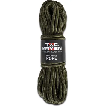 Módní doplněk Parašňůra PENTAGON MULTI PURPOSE ROPE 10MM X 15M D25009 OLIVE GREEN ONE SIZE
