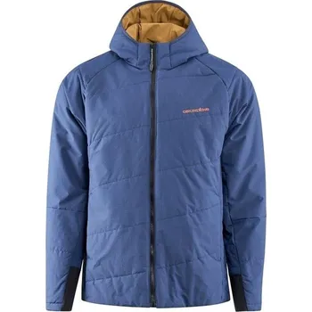 Rybářské oblečení Mikina Grundéns Turbulence Insulated Hoodie Navy Strength Velikost XXL