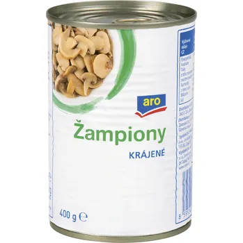 CZ distribuce aro Žampiony krájené 400 g