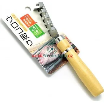 škrabák na rybí šupiny - Uroko Otoshi