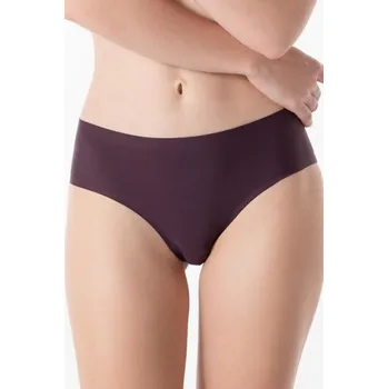 Dámské spodní prádlo TMAVĚ ŠVESTKOVÉ JEDNODUCHÉ KLASICKÉ KALHOTKY DARK PLUM XL