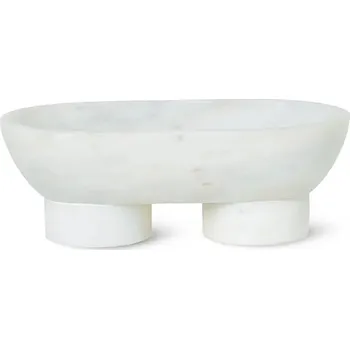 Dekorativní miska ferm LIVING Alza 4241 bílá 00X