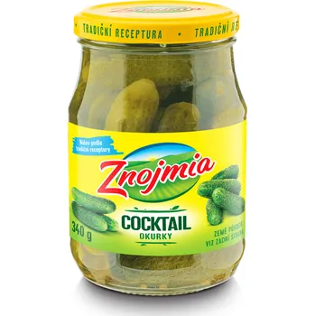paštika a pomazánka CZ distribuce Znojmia Okurky 3 - 6 cm 340 g