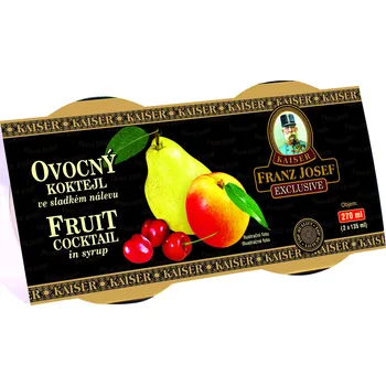 CZ distribuce FRANZ JOSEF KAISER Ovocný koktejl 2 x 128 ml