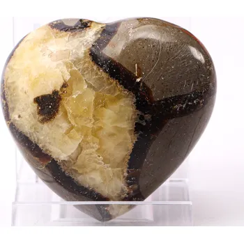 Drahý kámen Magieprirody.cz Srdce Septárie 71 x 67 mm 242 g přírodní kámen #D371