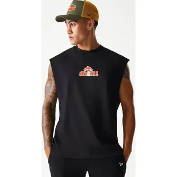 Pánské tílko NEW ERA tílko - Outdoor graphic sleeveless tee (BLK) velikost: XXL