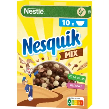 CZ distribuce Nesquik Nestlé Mix cereálie 325 g