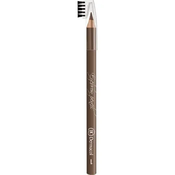 Barva na řasy a obočí Jemná tužka pro zvýraznění obočí (Soft Eyebrow Pencil) Dermacol / Odstín: 03 - 1,6 g + záruka na vrácení do 100 dnů