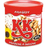 CZ distribuce KK Arašídy pražené solené 227 g plech