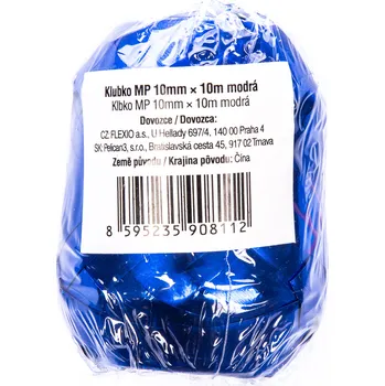 CZ distribuce Flexio Stuha 10 mm x 10 m modrá 1 ks
