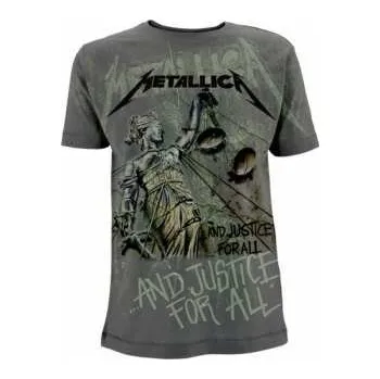 Merch Metallica: Tričko And Justice For All Neon (all Over) S 2019