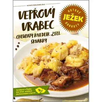 CZ distribuce Ježkovy krabičky Vepřový vrabec, chlupatý knedlík, zelí, škvarky 450 g